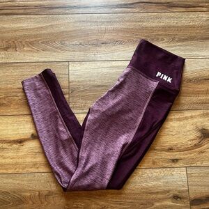 PINK Victoria's Secret Ultimate Purple Leggings Size Medium